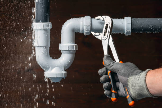 Professional Emergency Plumber technician working in Frederica, DE